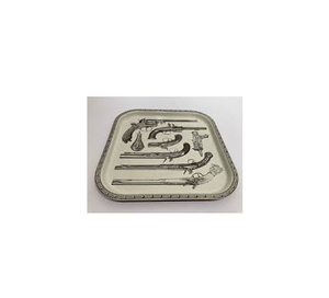 Bandejas decorativas de hierro, de diseño único, de alta calidad y bajo precio, Rectangular, surtido de Metal, Color plateado, el mejor precio - Product Image 6