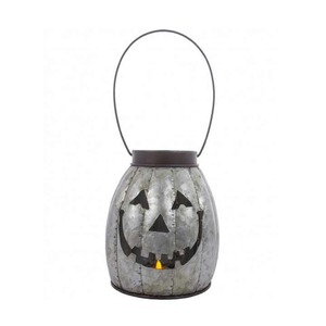 Decoración colgante de pared de calabaza de Halloween galvanizada elegante de alta demanda para fiestas de Navidad y Halloween - Product Image 4