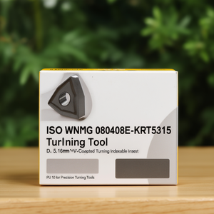 Inserto de Torneado Indexable con Recubrimiento MT-CVD ISO WNMG 080408E-KRT5315 D. 5.16mm PU 10 para Herramientas de Torneado de Precisión - Product Image 3