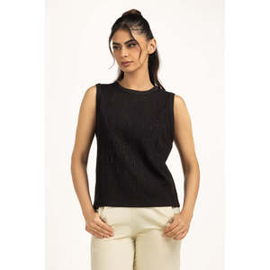 เสื้อถักทรงเข้ารูปสำหรับผู้หญิง รุ่น WM-KTP-WS25-108 ผลิตจากผ้าวิสโคส/โพลีเอสเตอร์ เนื้อผ้านุ่มยืดหยุ่น คอกลม ดีไซน์หรูหรา สวมใส่สบาย แขนยาว รับผลิตแบบ OEM - Product Image 3