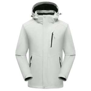 Chaqueta Softshell de senderismo para hombre, impermeable, a prueba de viento, Polar, térmica, transpirable, para exteriores, invierno, camping, trekking, escalada - Product Image 1