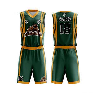 Custom <b>Basketball</b> Uniform Set <b>Men</b> Sublimation Printing Jerseys and Shorts Wholesale - Product Image 6