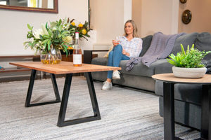 أرجل طاولة معدنية شديدة التحمل - إطار من الحديد الزهر لطاولة الطعام، طاولة العمل، وقاعدة صناعية - Product Image 5