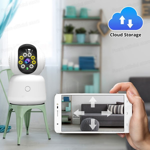 Caméra IP 3MP d'intérieur WiFi <span class=keywords><strong>sans</strong></span> fil Surveillance Audio Baby Monitor 2.8 "IPS Display Night Vision 30m Range Automatic Tracking - Product Image 2
