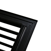 Grille de barre linéaire de couverture d'évent de ventilation de climatisation HVAC grille de barre à noyau fixe
