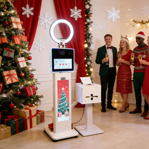 Nuova Macchina per <span class=keywords><strong>Photo</strong></span> <span class=keywords><strong>Booth</strong></span> Portatile DSLR 2025 con Supporto Schermo LCD, Struttura Metallica per <span class=keywords><strong>Photo</strong></span> <span class=keywords><strong>Booth</strong></span>, Macchina per Selfie per Feste - Product Image 1