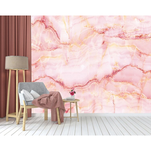 หินหินอ่อนธรรมชาติแผ่นหินอ่อนสีชมพูมีหลายสีให้เลือก - Product Image 6