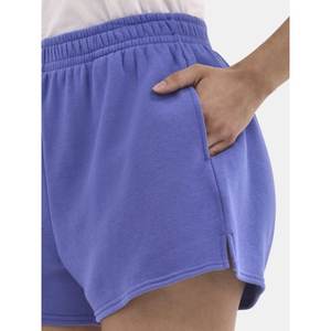 Pantalones cortos de entrenamiento de cintura alta para mujer, pantalones cortos transpirables de doble capa con bolsillos laterales para ocio al aire libre, Fitness, Yoga - Product Image 2