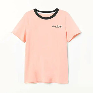 เสื้อยืดเด็กขายส่ง ราคาส่ง ผ้าฝ้าย 100% คอกลม ทรงหลวม สกรีนโลโก้ตามสั่ง ดีไซน์ล่าสุด เสื้อยืดเด็ก - Product Image 1