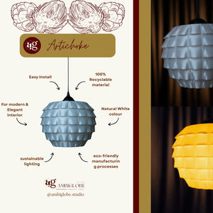 Lámpara colgante de alcachofa de araña LED de alta calidad con diseño moderno para sala de estar Uso en Hotel Garantía de 1 año - Product Image 5