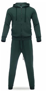 Survêtement deux pièces en polyester 100% personnalisé pour hommes avec logo brodé, jogging imprimé écologique pour l'hiver - Product Image 3