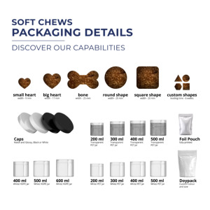 Nâng cao hỗ trợ tiêu hóa bổ sung nhai mềm cho chó Probiotics, Prebiotics & Sữa Non OEM & nhãn hiệu riêng - Product Image 6