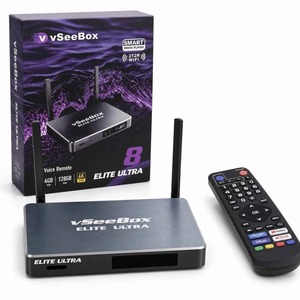 US Stock VseeBox Elite Ultra Android <b>TV</b> Box 4GB 128GB 6K Media Player H618 Quad Core Dual <b>WiFi</b> BT 5.0 1000M Set Top Box - Product Image 1