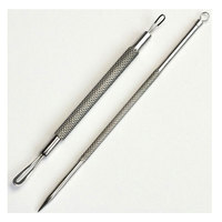 Stylo à rouleaux sans aiguille en acier inoxydable pour l'élimination des points noirs et de l'acné, outil de soin du visage, couleur et logo personnalisables, Nrza International