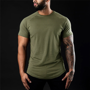 Camiseta OEM/ODM de la mejor calidad para hombre, camisetas bordadas deportivas transpirables de secado rápido para correr, camiseta bordada con toalla colorida para hombre - Product Image 3