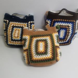Ventes Flash : Sac bandoulière en crochet fait main, style fermeture éclair, nouvelle collection 2025, vente en gros directe usine - Product Image 3