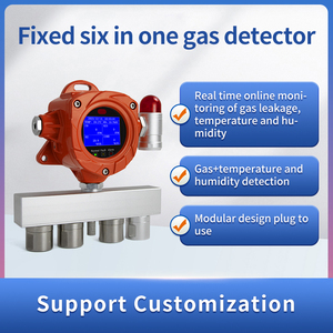 GTQ-YA-C100FT cố định đa chức năng <span class=keywords><strong>Gas</strong></span> Detector 1 để 4 khí với đa chế độ báo động chất lượng cao cảm biến nhạy cảm - Product Image 4