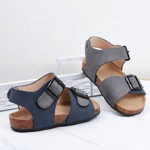 Bán buôn màu sắc khác nhau ưa thích trẻ em thời trang dép dép phẳng thiết kế mới Đế cao su - Product Image 6