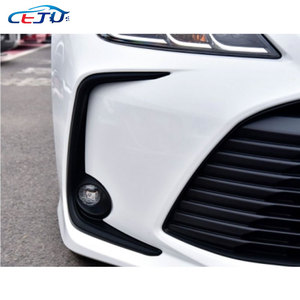 ไฟตัดหมอกกันชนหน้ารถสีดำเงา ABS รถช่องระบายอากาศด้านข้างสำหรับ Toyota Sprinter Corolla Sedan E210 2020-2025 - Product Image 4