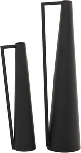 Modern Nordic Metal <b>Vase</b> Black <b>Small</b> Flower <b>Vases</b> Arrangement Flower Container Set of 2 - Product Image 5