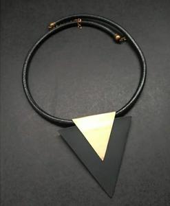 Colorful <b>Necklace</b> Leather & Resin for Wearing Engagement Ceremony Party Presented by Indian Exporter/Manufacturer - Product Image 1