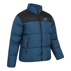 Chaqueta acolchada de manga larga de invierno de alta calidad para hombre con logotipo personalizado impreso, chaqueta acolchada al por mayor - Product Image 2