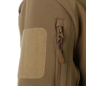 Veste pour hommes Vestes professionnelles Nouvelle arrivée 2026 Haute qualité Impression de logo personnalisée Veste softshell unie pour hommes - Product Image 6