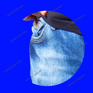 กางเกงยีนส์บางสไตล์ลำลองสำหรับผู้ชายกางเกงยีนส์ระบายอากาศเอวสูงแฟชั่นสำหรับฤดูใบไม้ร่วง - Product Image 5