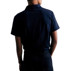 Alta calidad Venta de manga corta estilo hombres Polo camisetas 100% algodón Material personalizado Polo camiseta para hombres - Product Image 2