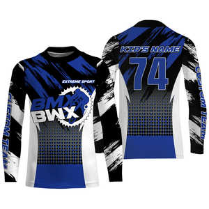 Maillot BMX de haute qualité vêtements de sport de cyclisme pour jeunes vêtements tout-terrain imprimés sur mesure caractéristiques de grande taille directement du fournisseur - Product Image 5