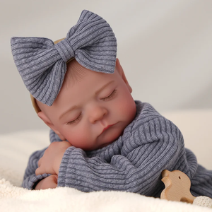 Poupée réaliste <span class=keywords><strong>Reborn</strong></span> Babeside Quiet Noah, 20 pouces, petit garçon, tête en vinyle, corps en tissu - Product Image 5