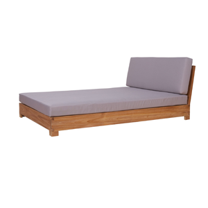 Double Teakwood Daybed Luxury Solid Wood for Spacious Indoor & <b>Outdoor</b> <b>Lounging</b> for Hotels Villas Warehouses - Product Image 1