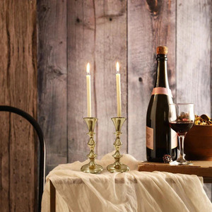 Gold Candle Holder Metal Christmas Decoration for <b>Parties</b>-Iron Candle Stand with <b>Box</b> Packaging - Product Image 5