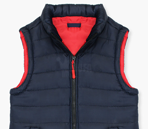 Novedad de 2025, chaleco acolchado sin mangas ajustado informal para hombre, chaleco transpirable de tela de poliéster con cremallera, ropa exterior de invierno - Product Image 6