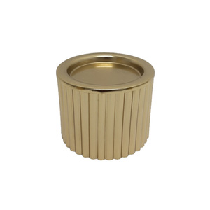 Portavelas de Metal a granel hecho a mano con acabado dorado para el hogar, boda, Navidad, decoración de iluminación de mesa - Product Image 2