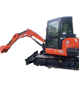 Mini-excavatrice d'occasion KUBOTAs KX165 5-6 tonnes, hybride, Euro VI, boîte de vitesses automatique, pour l'agriculture et la foresterie, CE - Product Image 2