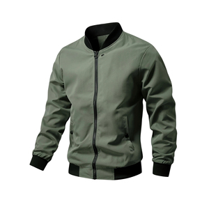 Chaqueta Deportiva Ligera Informal con Capucha para Hombre, para Invierno, de Manga Larga, con Cierre, Cuello de Béisbol, Secado Rápido, Transpirable, con Bolsillos - Product Image 4