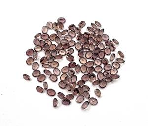 Scapolite naturelle coupe ovale pierre précieuse lâche 33 pièces 4*5 MM 10CT Scapolite naturelle pierres précieuses à facettes Scapolite pierre faisant des bijoux - Product Image 1