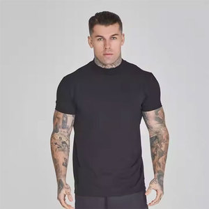 Vente en gros T-shirt à manches courtes à carreaux 300 grammes 100% coton coupe régulière pour hommes, mode de style de rue écologique - Product Image 1