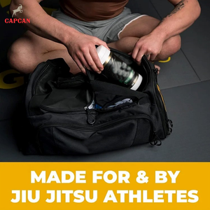 กระเป๋าศิลปะการต่อสู้ช่องใส่ของกว้างขวางและปิดได้อย่างปลอดภัย สำหรับอุปกรณ์ฝึกซ้อมยิวยิตสู คาราเต้ ยูโด - น้ำหนักเบา เป็นมิตรกับสิ่งแวดล้อม ทนทาน - Product Image 3