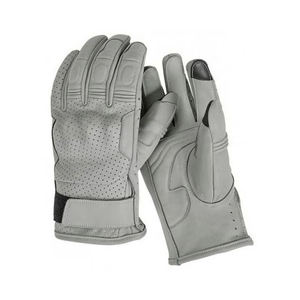 Gants de moto en cuir pour hommes, design professionnel 2024, prix raisonnable, nouveaux gants de moto - Product Image 1
