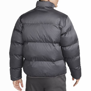 Veste polaire à col montant manteau d'hiver hydrofuge en coquille Ripstop avec isolation en polyester fermeture éclair complète et poignets élastiques - Product Image 2