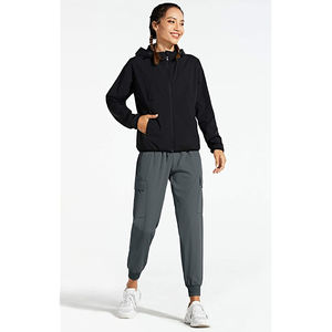 2023 Offre Spéciale poches Cargo pantalon femmes taille haute Streetwear pantalon pantalon Hip Hop haute qualité Joggers pantalon avec respirant - Product Image 5