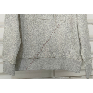 Vente en gros 500 g/m² 100% coton sweat à capuche surdimensionné pour hommes broderie impression logo décontracté teint uni unisexe sweats à capuche vierges hiver - Product Image 3