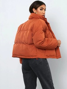 Wholesale <b>Cheap</b> Price High Quality Women Puffer <b>Jacket</b> Street Wear <b>Winter</b> Warm Women's Bubble <b>Jacket</b> - Product Image 4