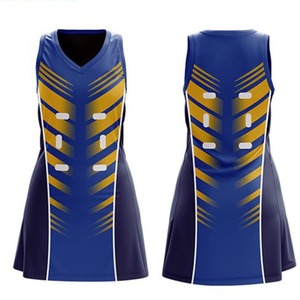 Uniformes de netball Logo de marque personnalisé Robe de netball par sublimation Uniformes de netball pour filles bon marché - Product Image 3