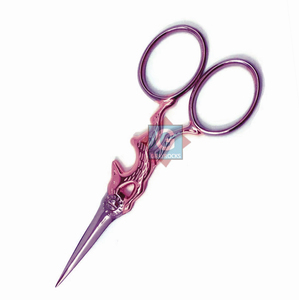 กรรไกรสแตนเลสสลักลายกระต่ายดีไซน์แบบวินเทจ - Product Image 3