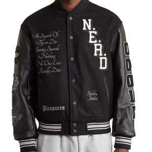 Top Trending Chaqueta bordada Varsity Jacket Custom Winter College Chaqueta de béisbol para hombres - Product Image 1