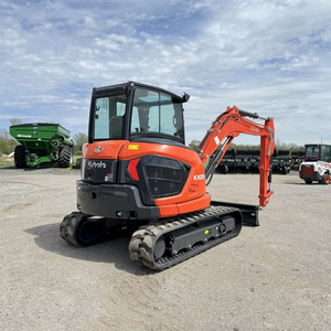 Kubota-Miniexcavadora de alta calidad de 4 toneladas, baja HORA DE USO, marca japonesa original, alta, nueva llegada, motor certificado por la CE, modelo Kubota, 2 unidades - Product Image 2