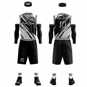 Uniforme de Baloncesto Personalizado Reversible para Hombre, Conjunto de Uniforme de Baloncesto - Product Image 5